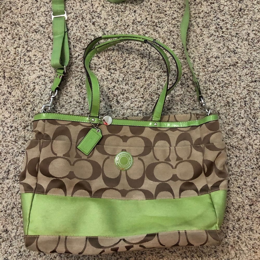 Coach diaper bag
